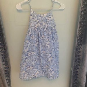 Roberta Roller Rabbit for Erica Wilson Nantucket size 8.  Blue Hydrangea.